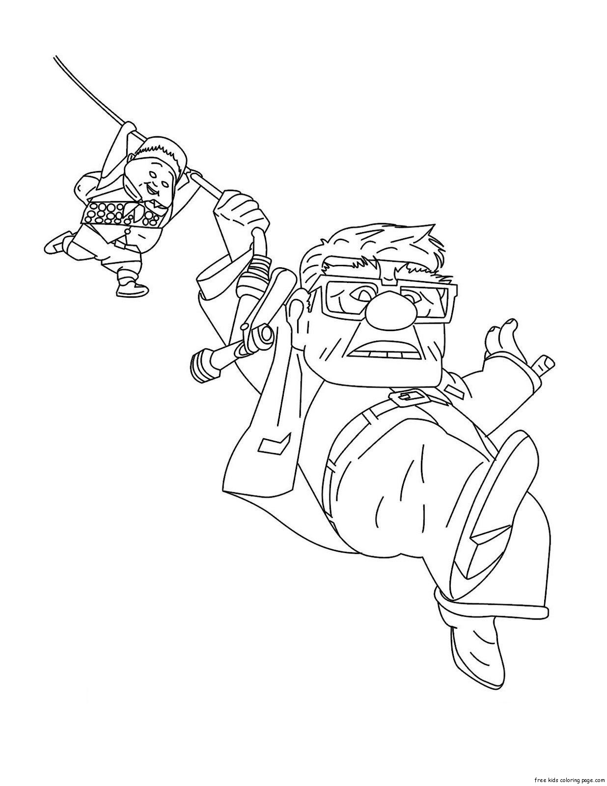 house from up coloring pages - photo #7