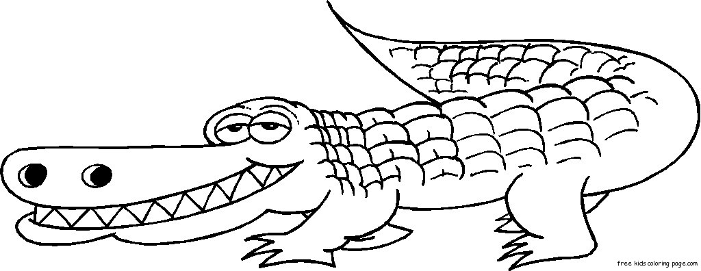 valentine coloring pages alligators - photo #50