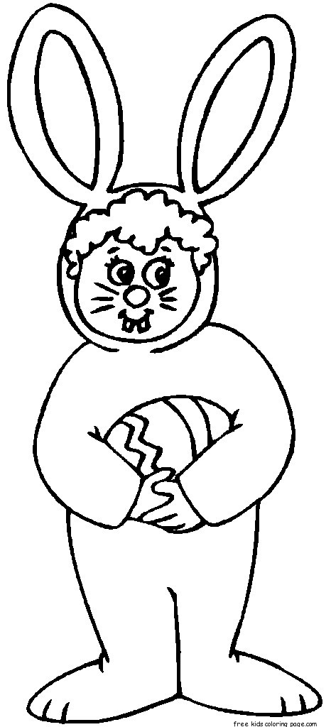 halloween bunny coloring pages - photo #22