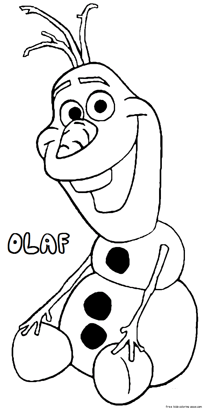 olaf frozen images coloring pages - photo #6