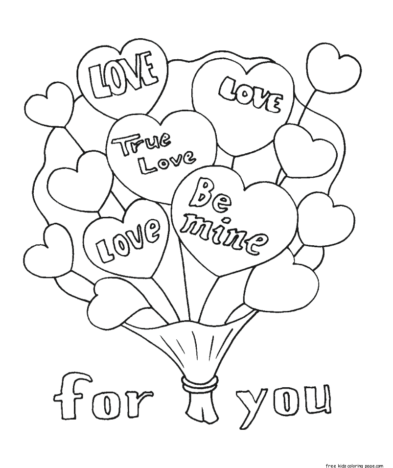valentine dog coloring pages - photo #29