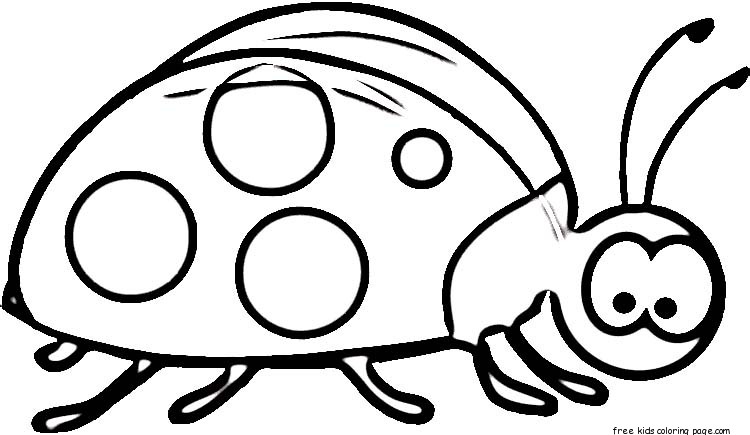 ladybug coloring pages for kids - photo #24
