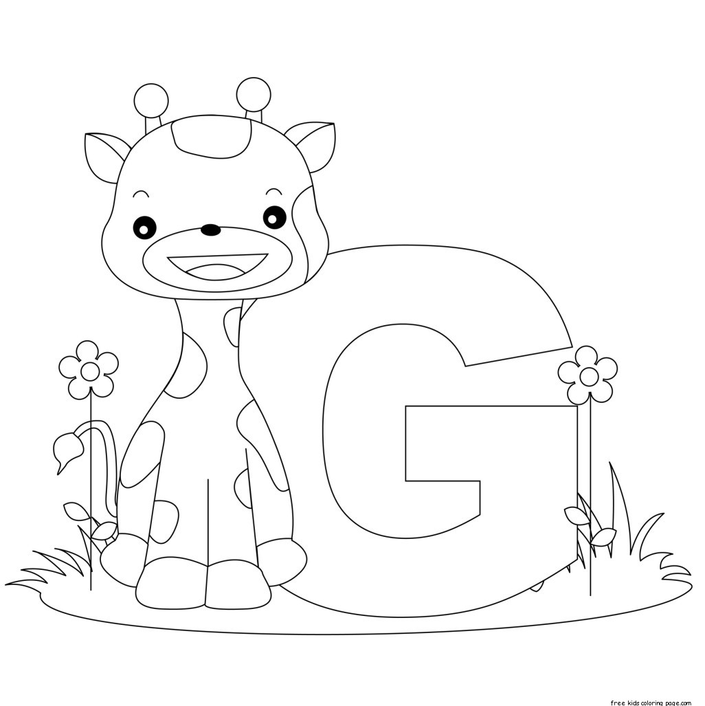 Alphabet letter g for preschool activities worksheetsFree ...