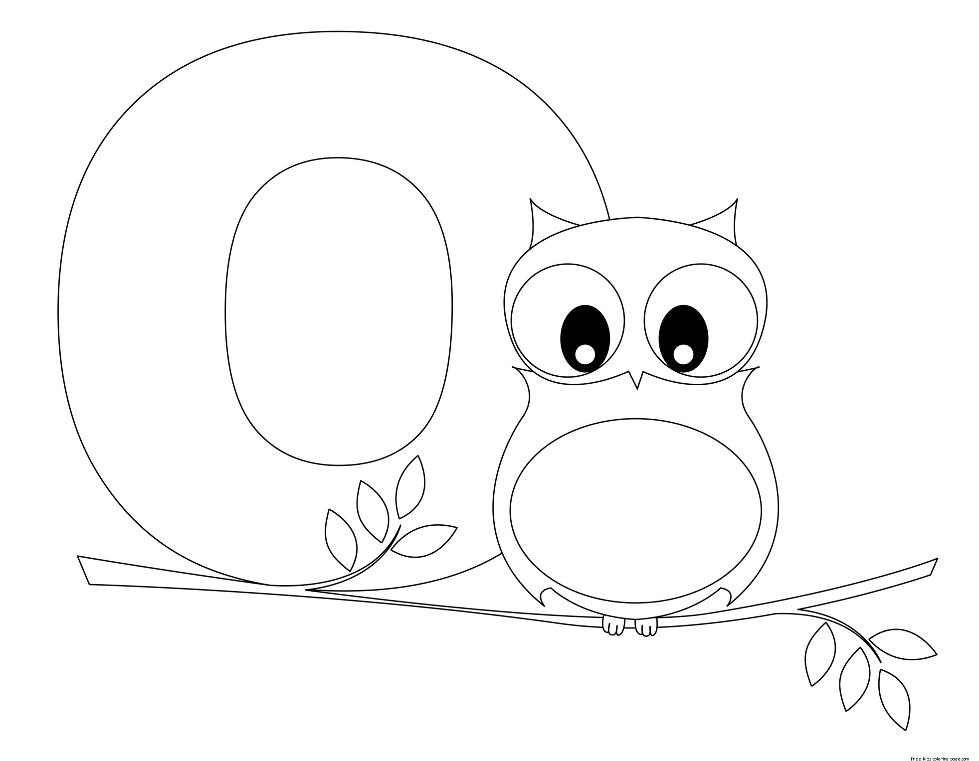 o coloring pages - photo #37