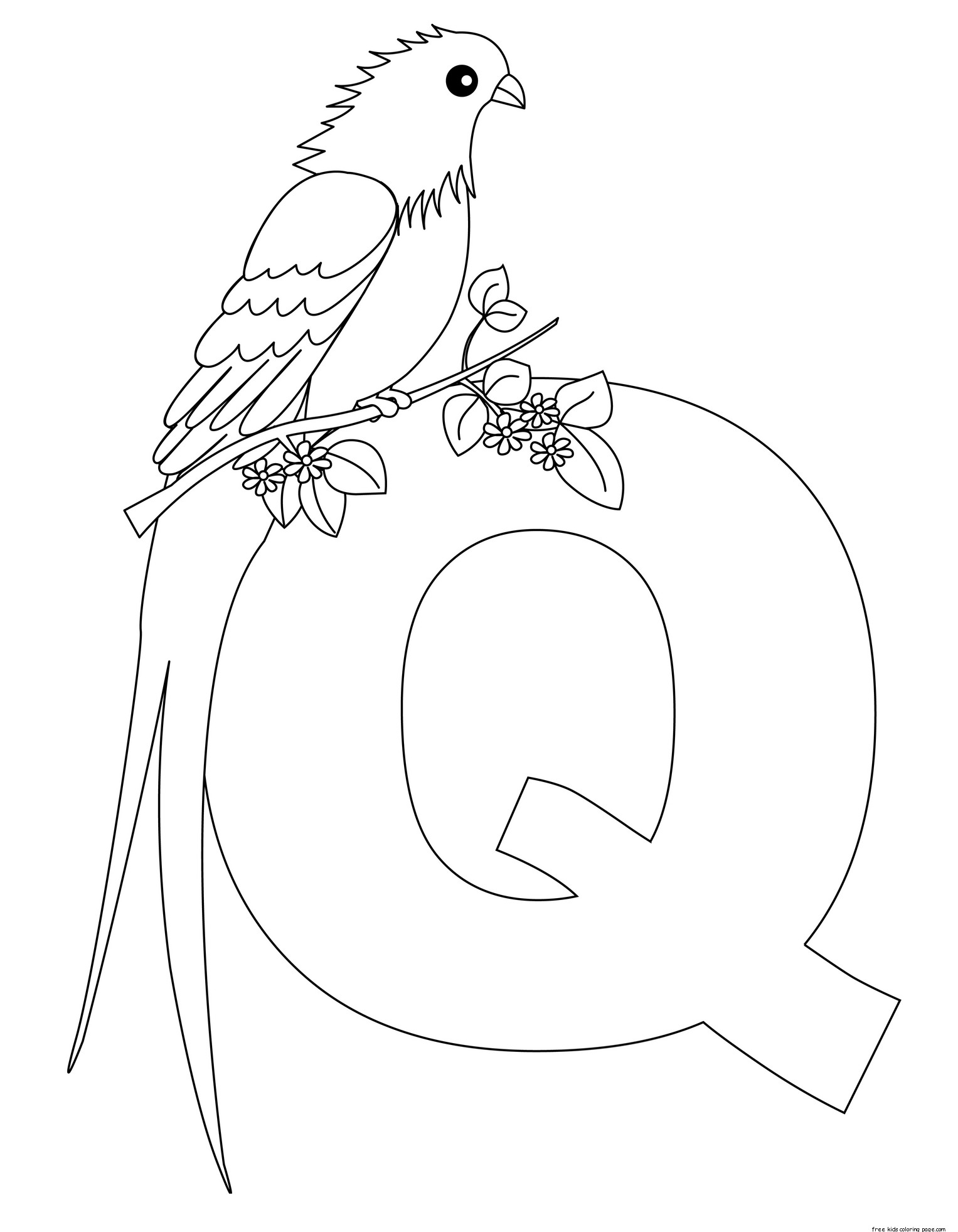 abc animal coloring pages - photo #22