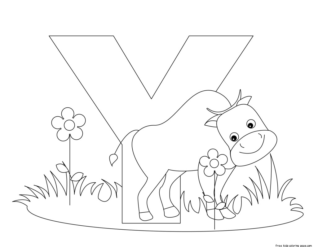 abc halloween coloring pages kindergarten free - photo #45
