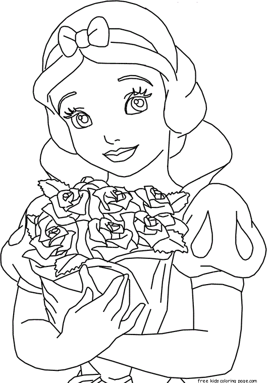 Disney Princess Snow White Coloring PagesFree Printable ...