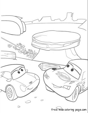 cars 2 sally mc queen printable coloring pages