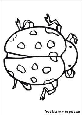 Ladybugs Coloring Pages