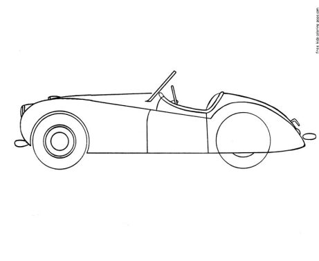 Coloring pages old car picture print out e1685516678598