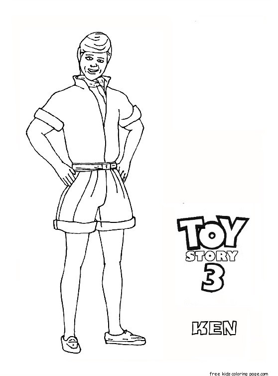 Ken toy story 3 - Free Printable Coloring Pages For Kids.Free Printable