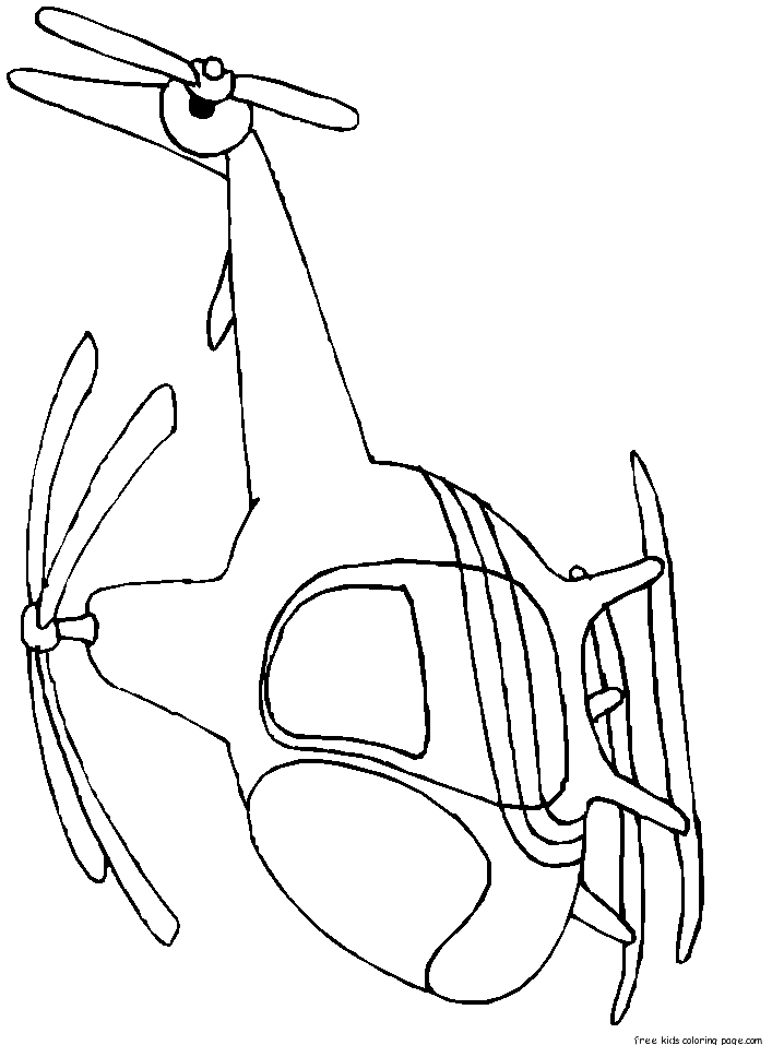 childrens coloring pages Helicopters