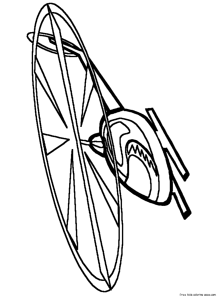 Kids coloring pages helicopter to print out