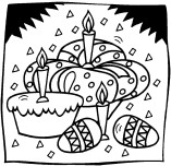 Coloring pages easter egg to print out