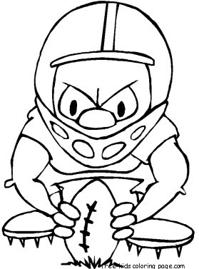Printable Football NFL Coloring Pages