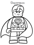 lego superman coloring pages to print out for kids. Superman lego movies coloring in pages for kids.