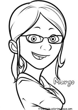 despicable me 2 coloring pages margo