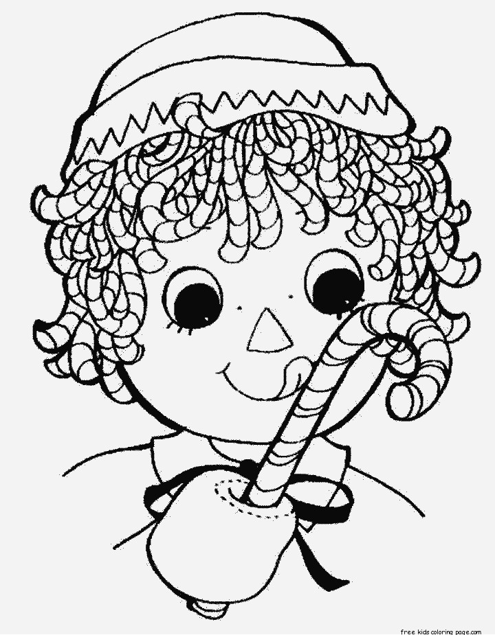 Christmas candy canes coloring pages print out for kdis