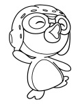 Printable pororo the little penguin coloring pages for kids