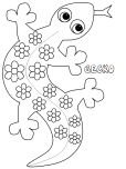 gecko coloring pages printable for kids