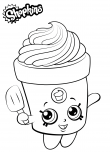 print out shopkins freda frosting coloring in pages for kids