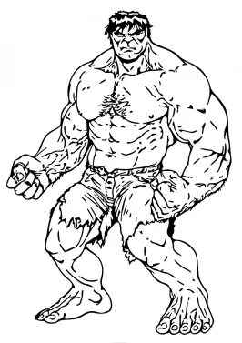 hulk coloring pages print super heroes coloring pages