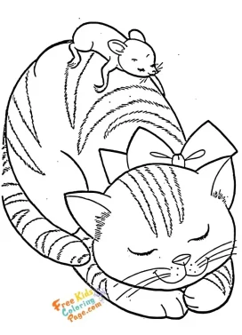 cat and mouse coloring pages to print out for kids. cat drawing easy cute to printable.cat and mouse coloring pages to print out for kids. cat drawing easy cute to printable.