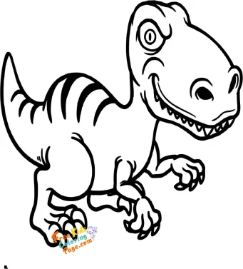 T Rex dinosaurs pictures to color to printable