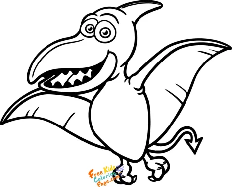 easy pteranodon coloring pages to print out. dinosaur coloring pages easy